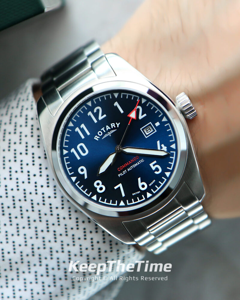 Rotary Commando Pilot Automatic - KeepTheTime Watches