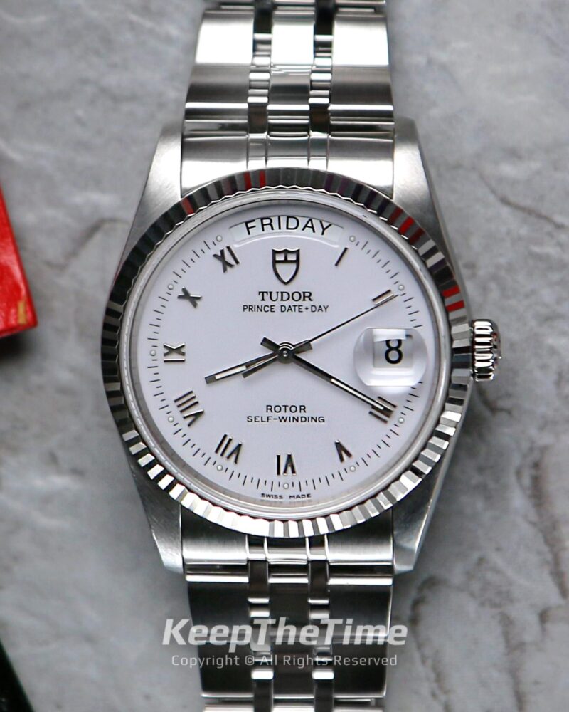 Tudor Prince Date Day White Dial - KeepTheTime Watches