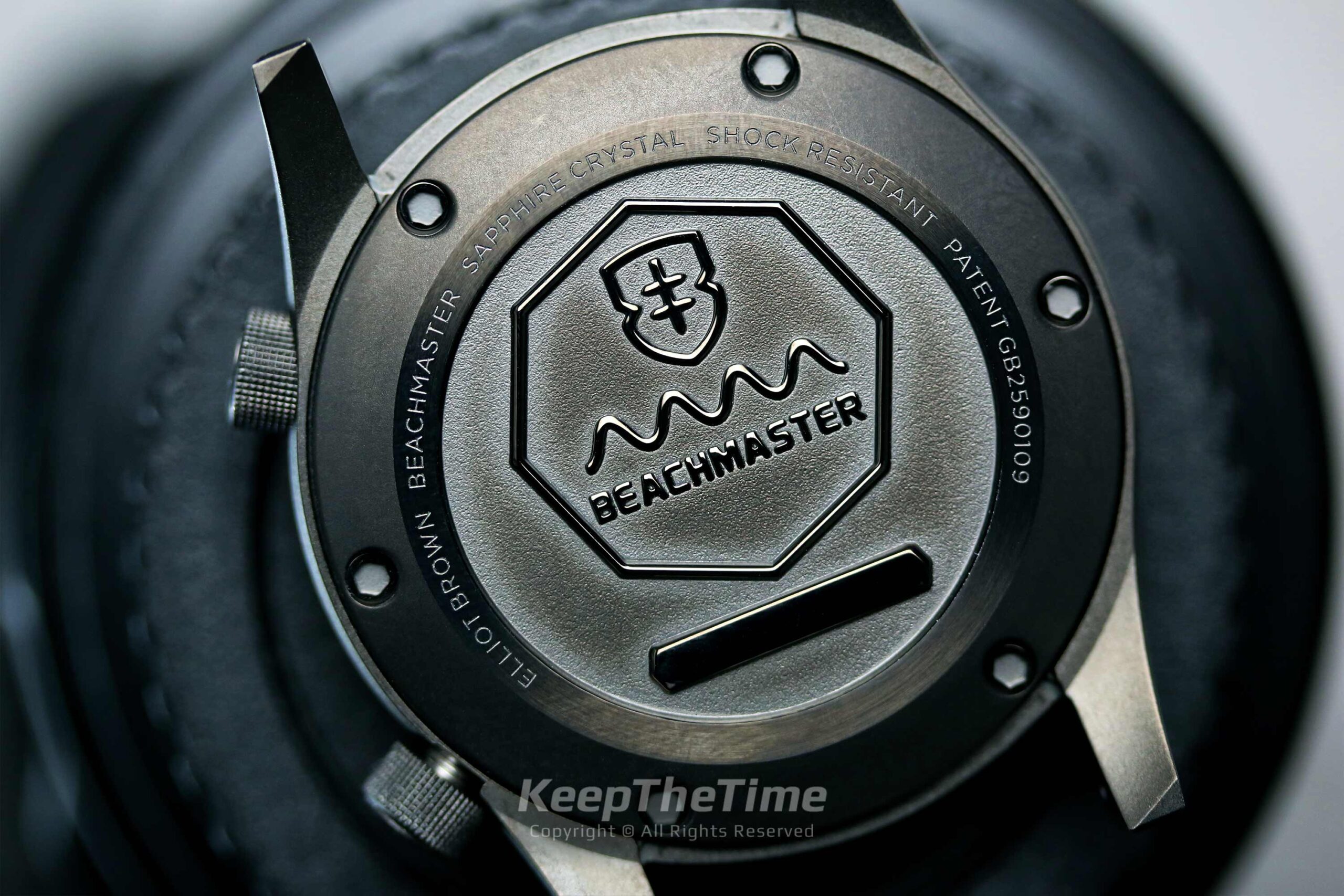 Elliot Brown Beachmaster NIVO GMT Gunmetal PVD Tool Watch