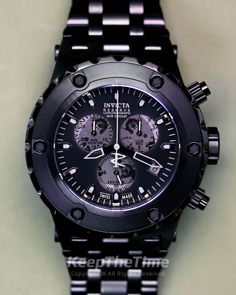 Invicta Reserve Subaqua Blackout 6189 - KeepTheTime Watches