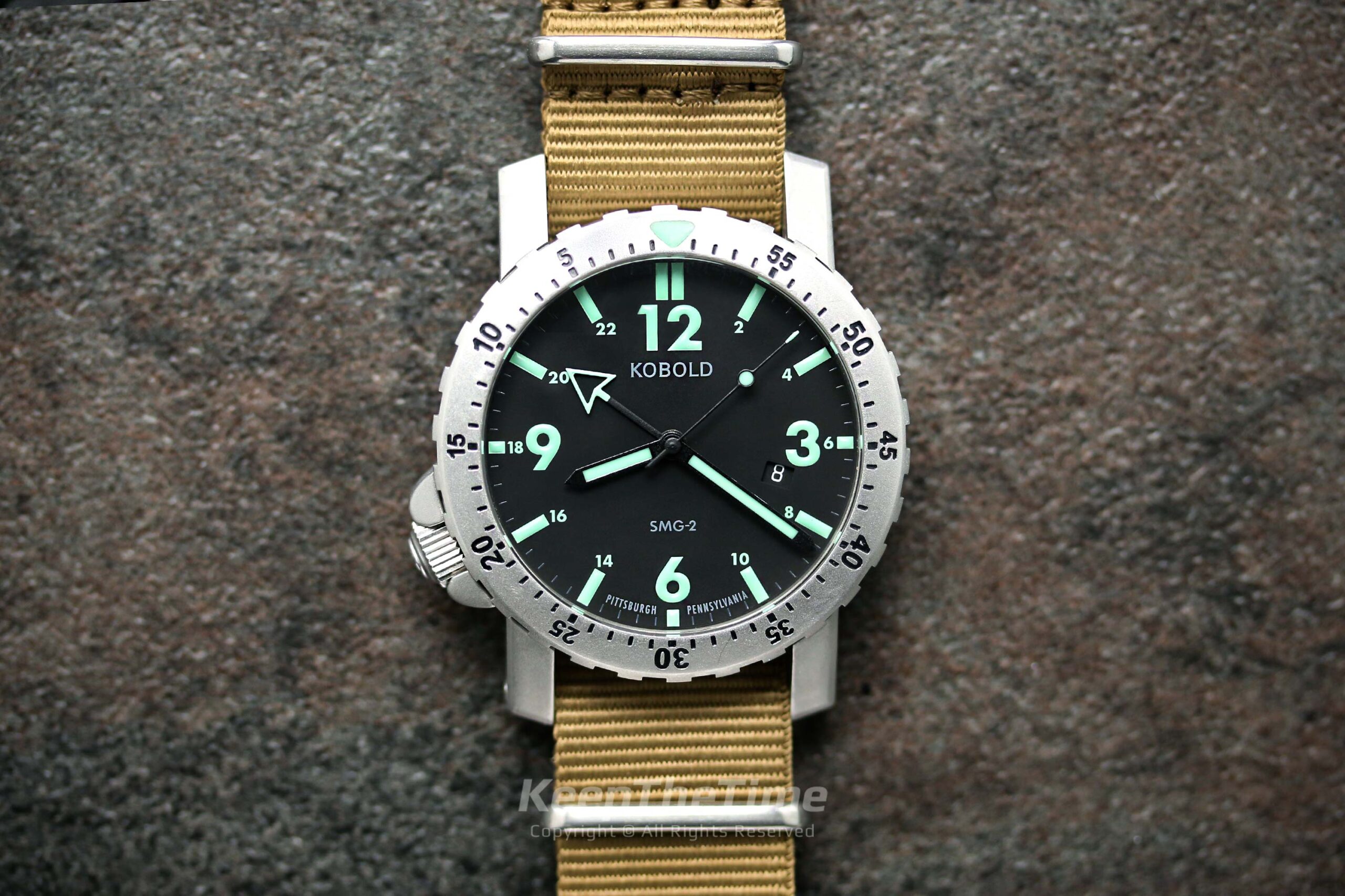 Kobold SMG-2 Military GMT - KeepTheTime Watches