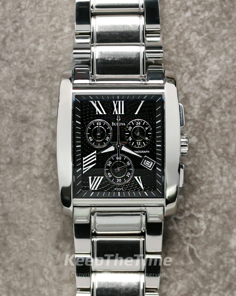 Bulova Intermezzo Chronograph Watch 96G45