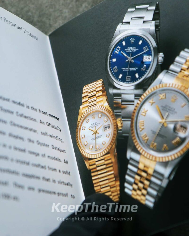 Rolex Datejust Manual (Ref: 552.06 USA – 3.2001) - KeepTheTime Watches