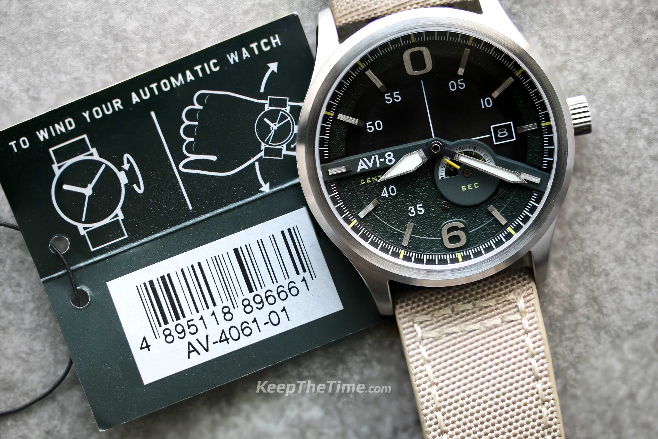 AVI-8 Flyboy Centenary Automatic - KeepTheTime Watches