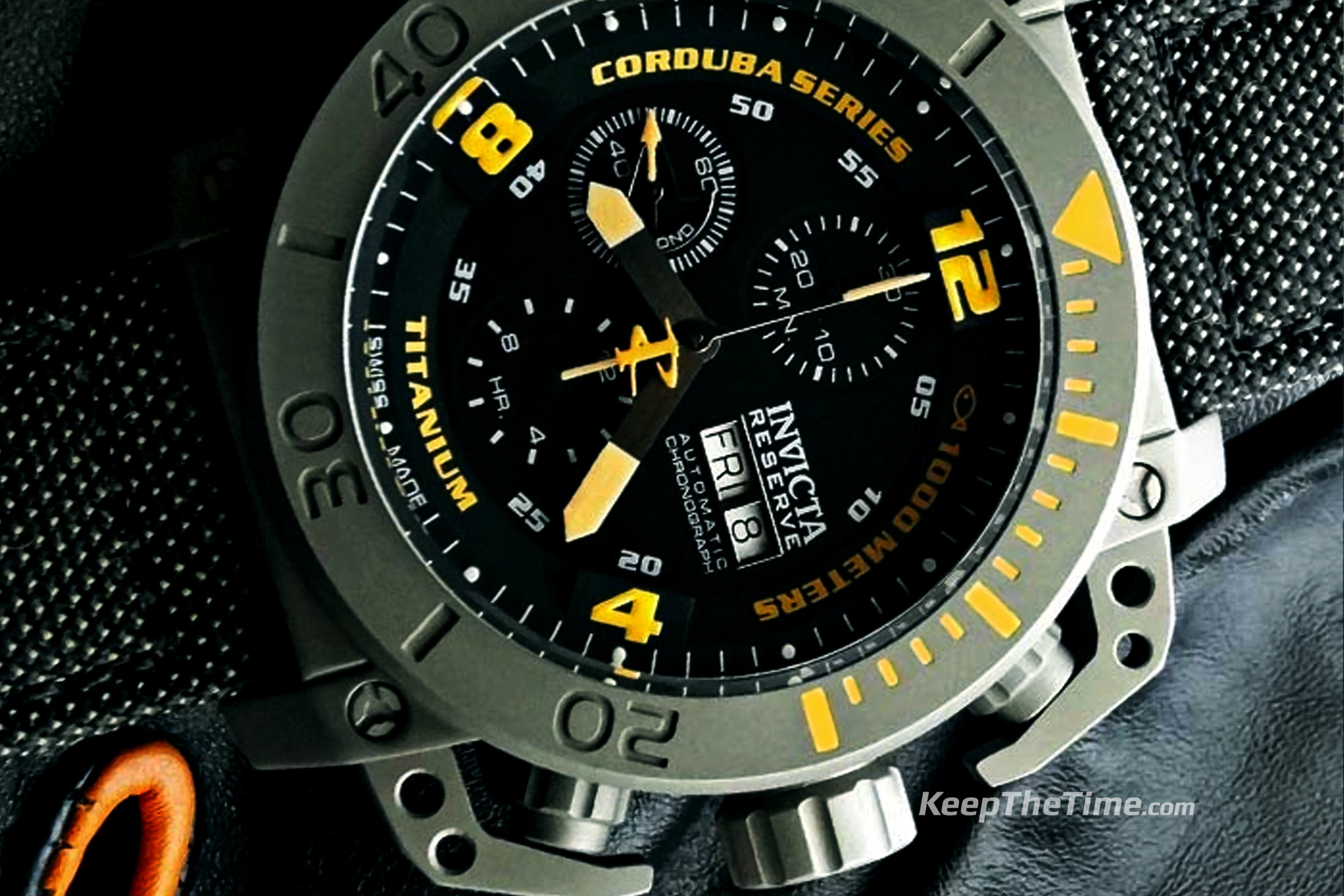 Invicta 13681 Corduba Series Titanium on Kevlar Strap | KeepTheTime