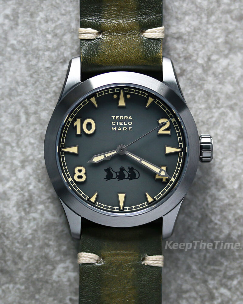 Terra Cielo Mare Pilot Sorci Verdi Microbrand Flieger Watch