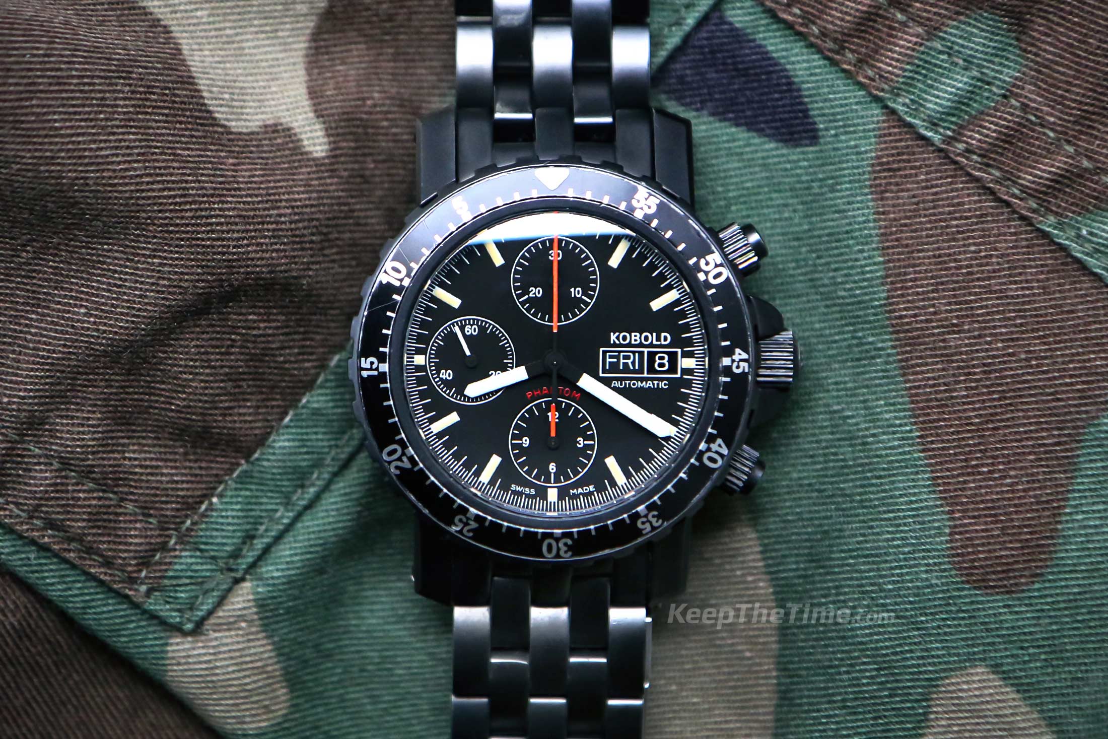 Kobold Phantom Tactical Chronograph Watch