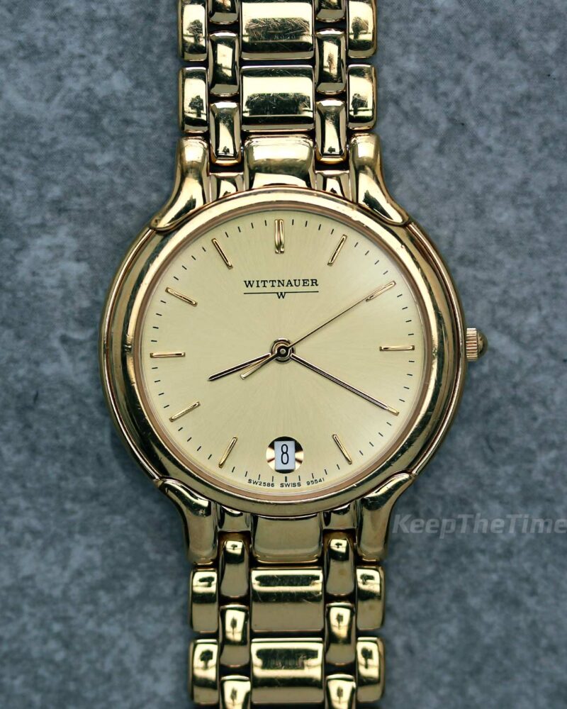 slim fit dress slacks IWC Ref.817A Vintage 18ct Gold Men's Watch