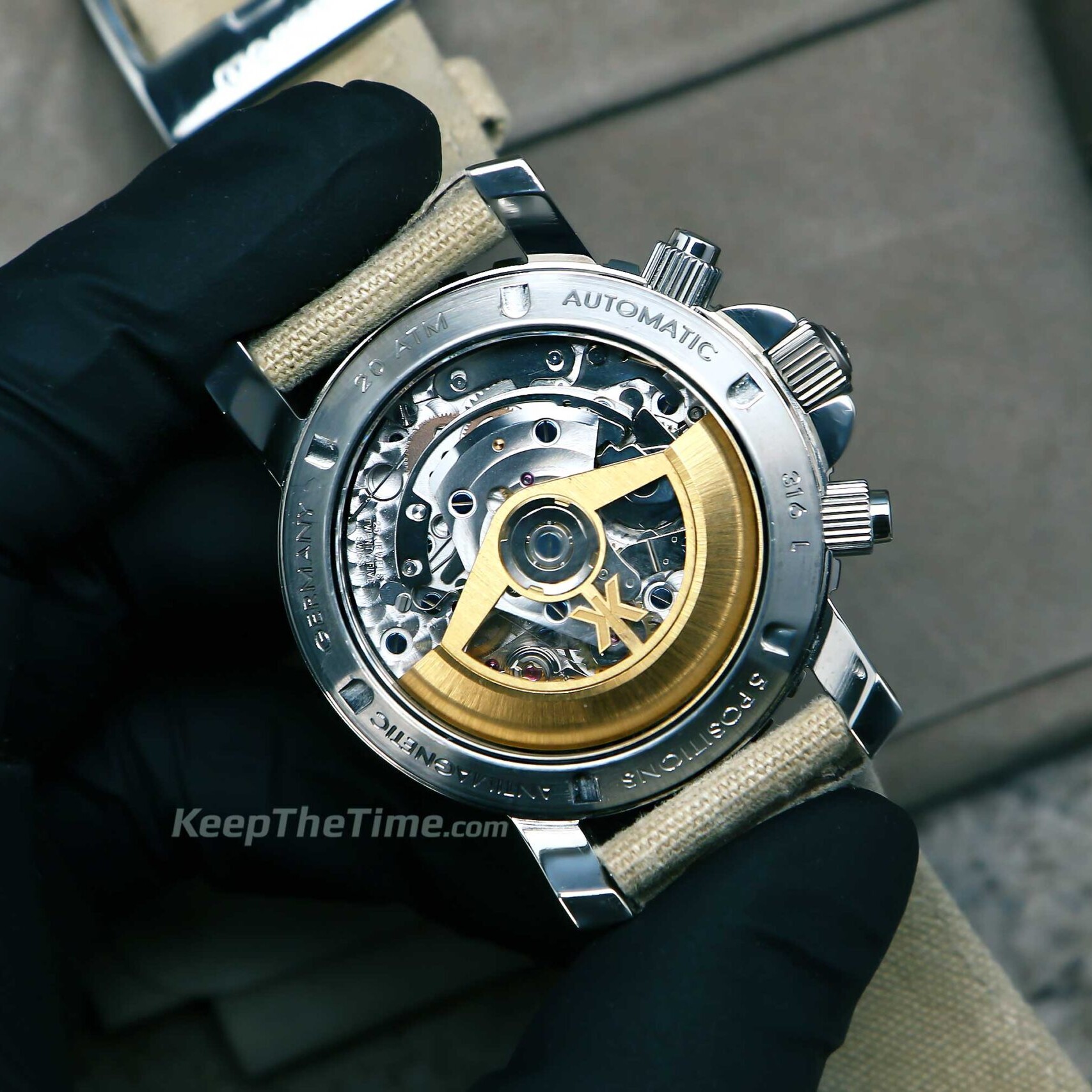 Kobold Polar Surveyor Chronograph GMT Custom - KeepTheTime Watches