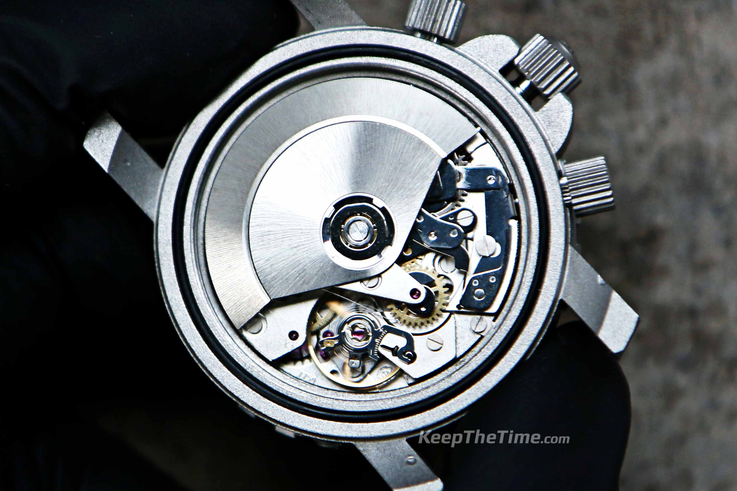 Kobold Sandblasted “Naked” Phantom Chronograph - KeepTheTime Watches