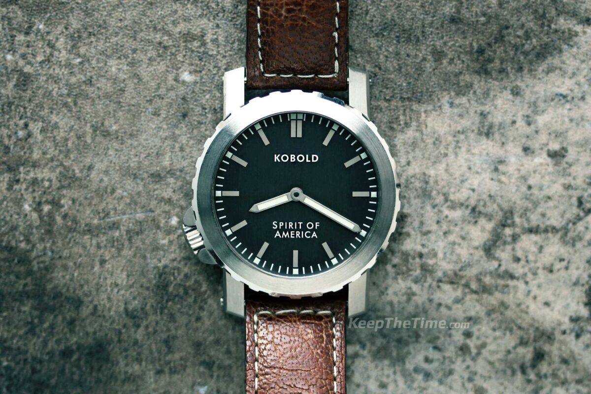 Kobold Spirit of America Titanium Manual-Wind Tool Watch