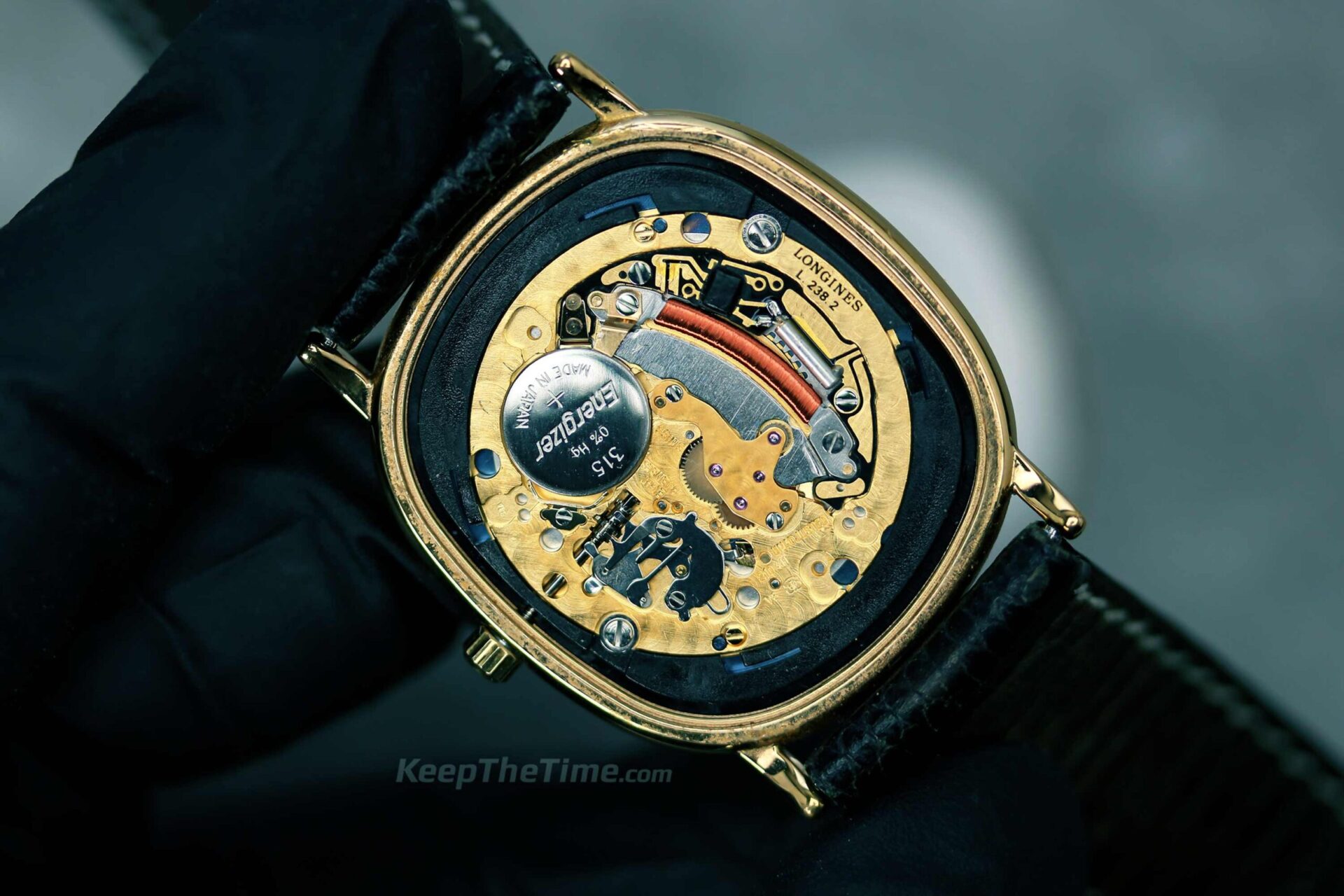 longines gold dress watch LONGINES Calibre 284 Vintage 9ct Yellow Gold Mens Dress Watch 1969 — Louis  Meyer Jewellers main image 0