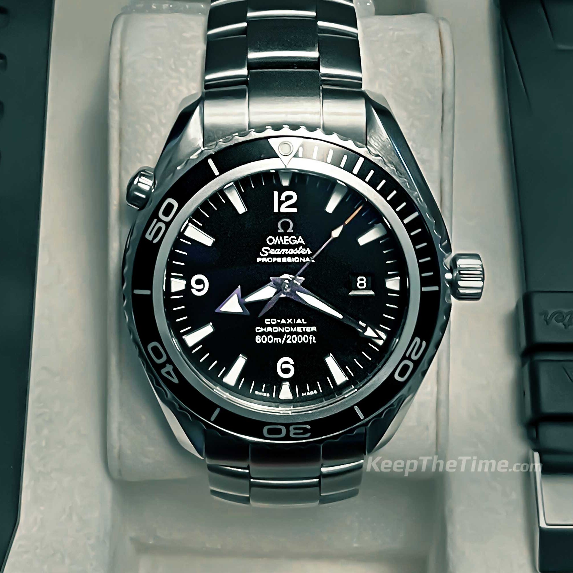 Wts Mint Omega Planet Ocean 2500 45mm Omega Planet Ocean James Bond Casino  Royale