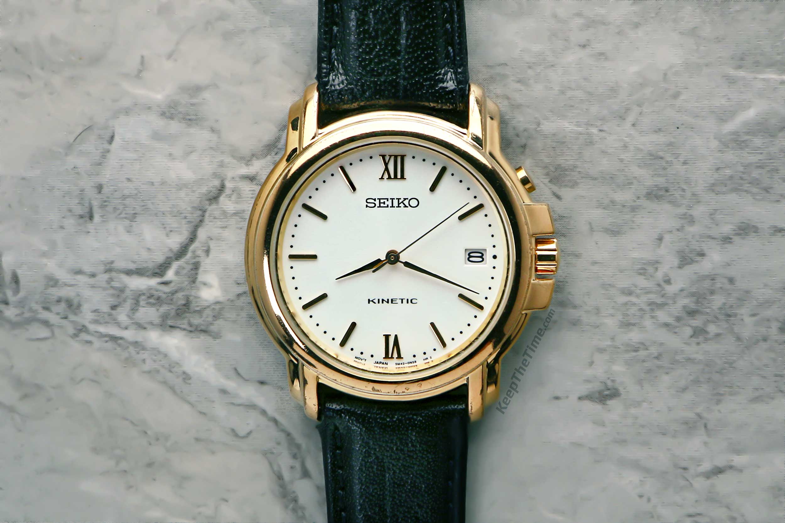 希少　SEIKO キネティック　アークチュラ 5m42-0j70 Seiko Kinetic - KINETIC SEIKO キネティック Watch メルカリ for
