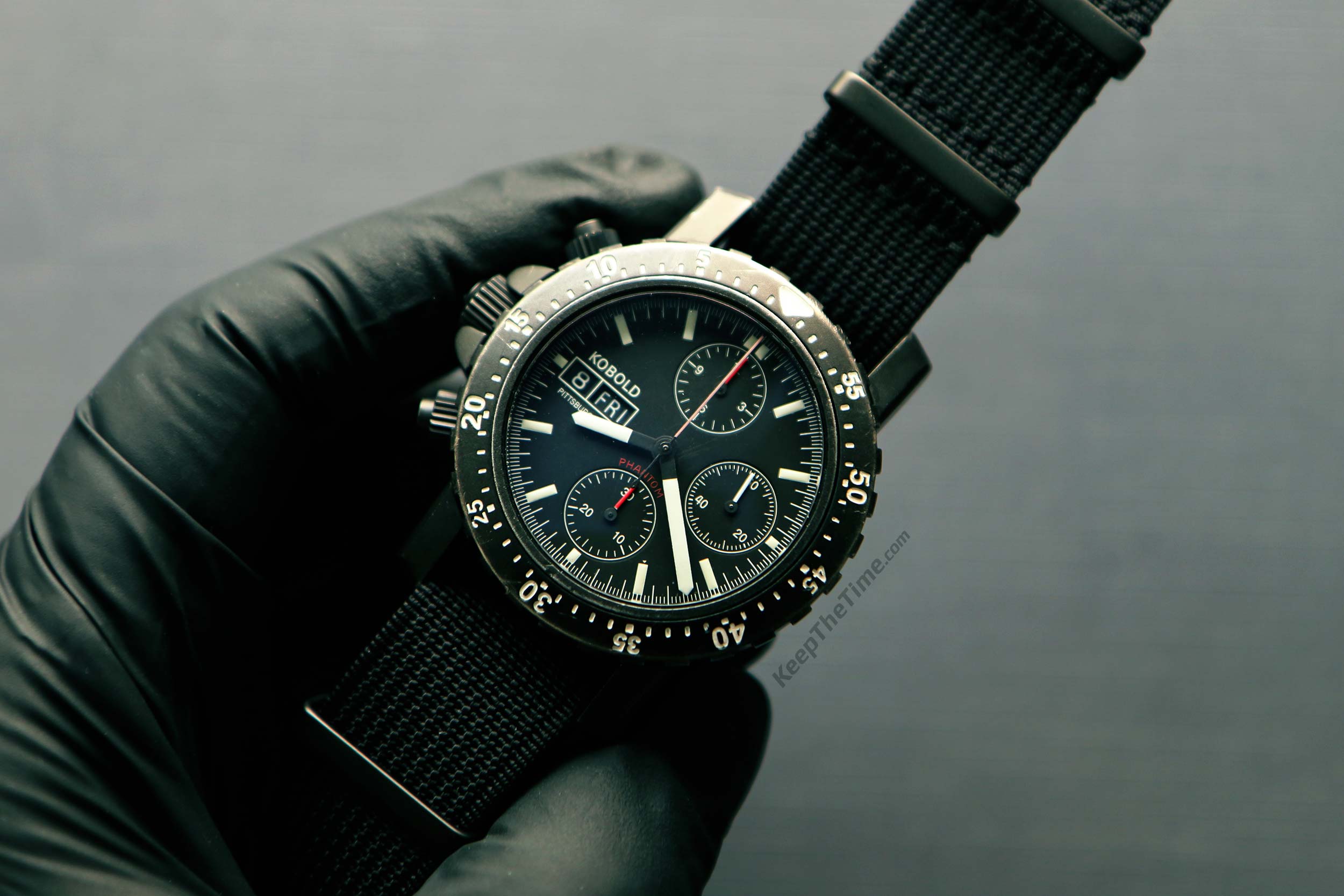 Rare Kobold Phantom Tactical Chronograph DESTRO - KeepTheTime Watches