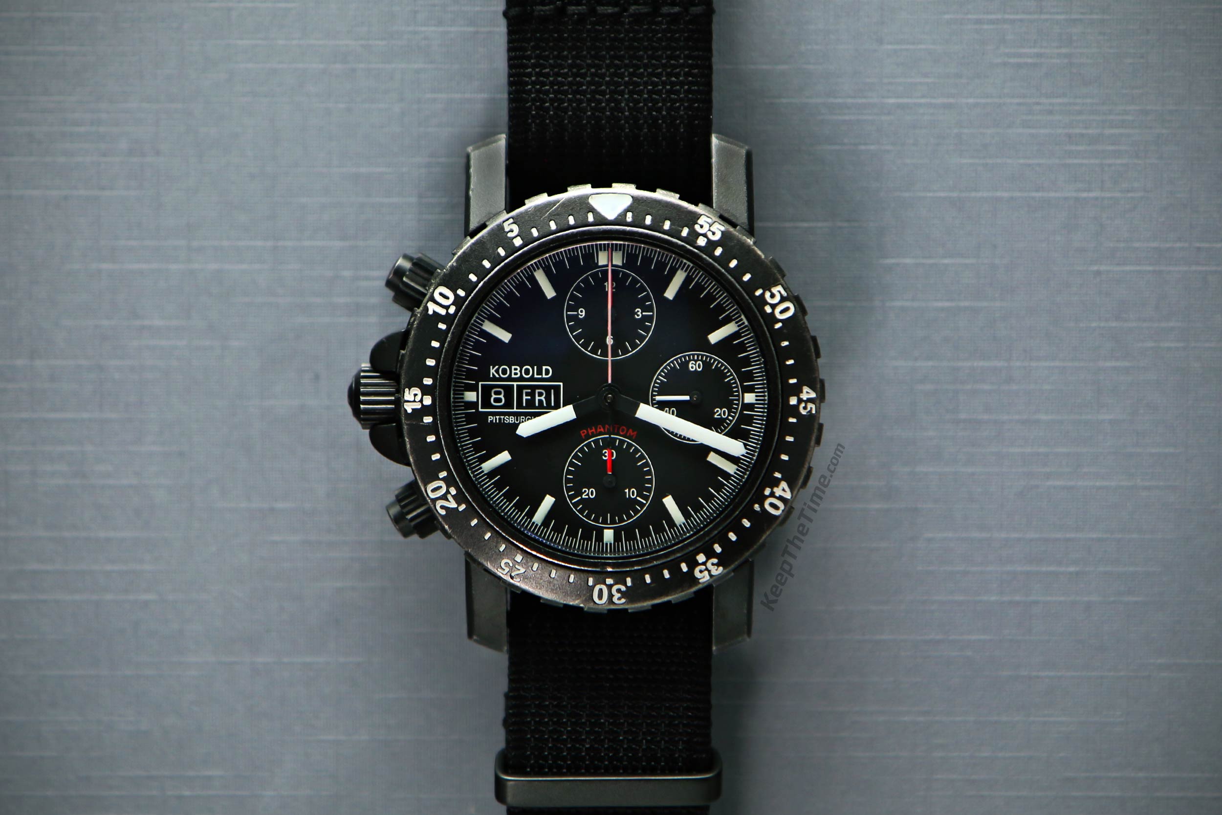 Rare Kobold Phantom Tactical Chronograph DESTRO - KeepTheTime Watches