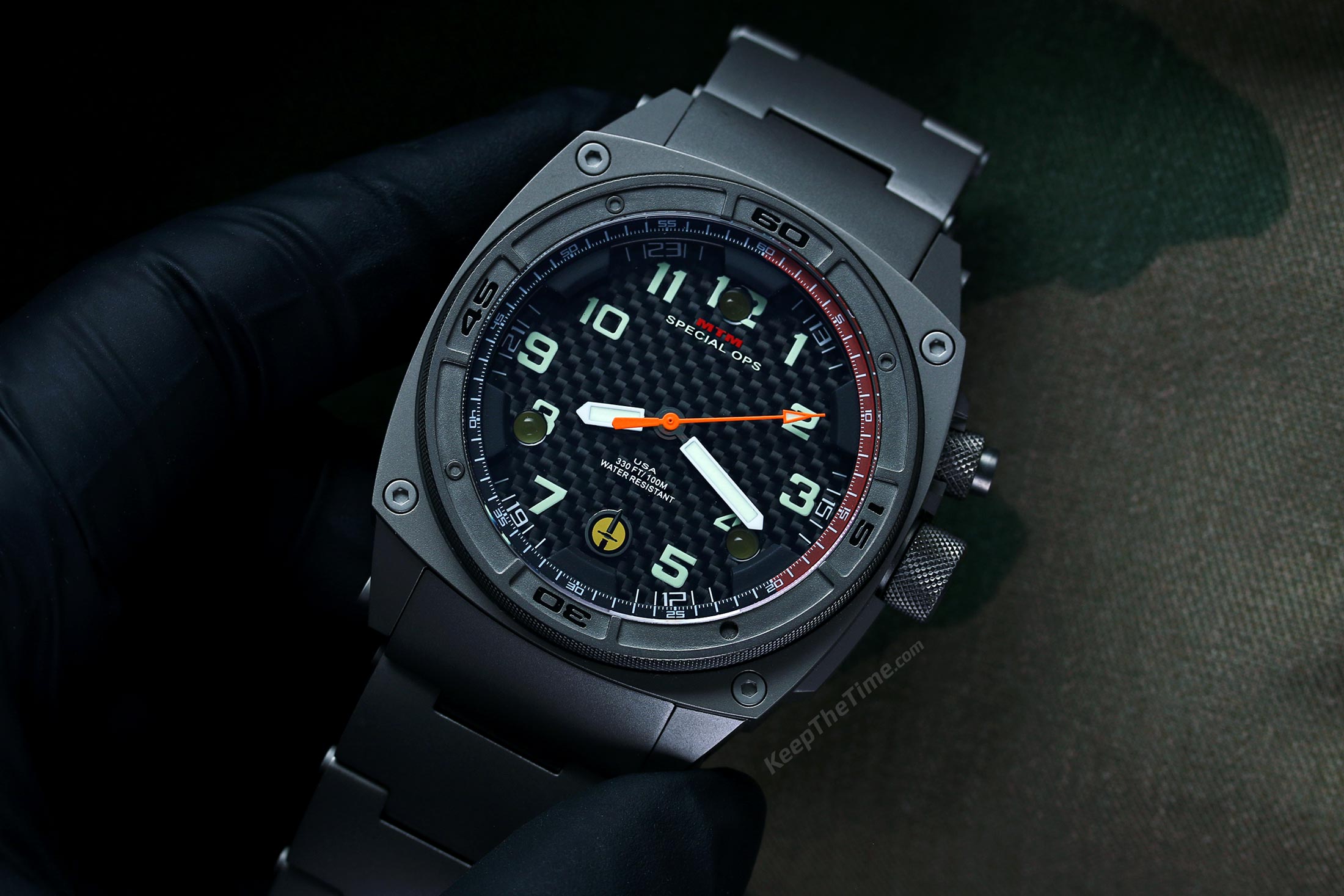 MTM Special Ops Falcon Flashlight Watch