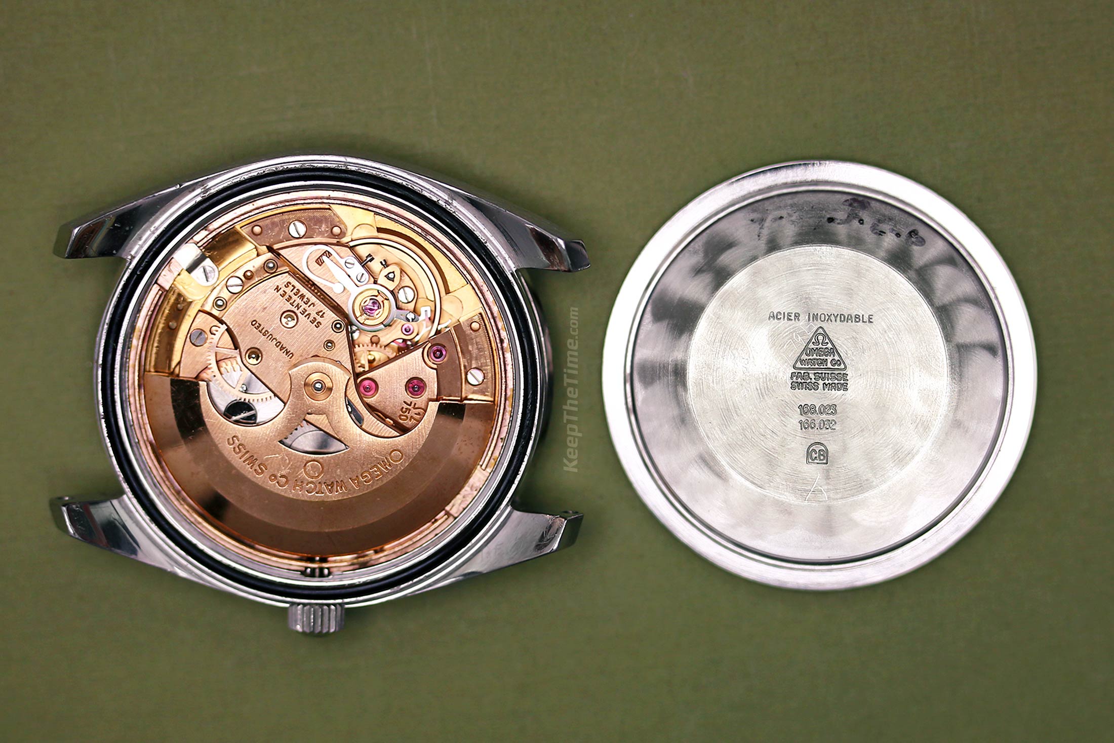 Omega Vintage Seamaster Day Date Sparkle Dial 166.032