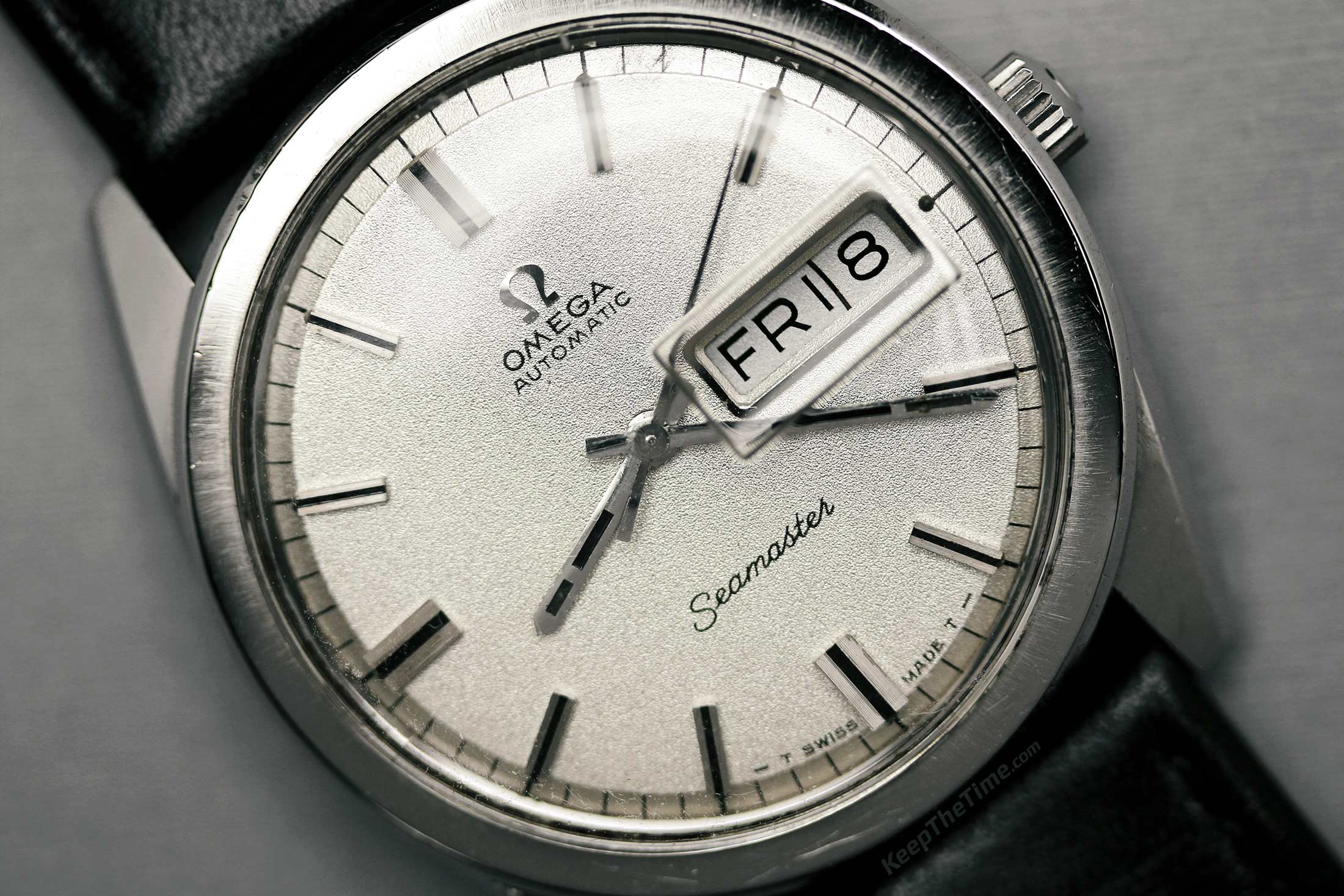 Omega Vintage Seamaster Day Date Sparkle Dial 166.032