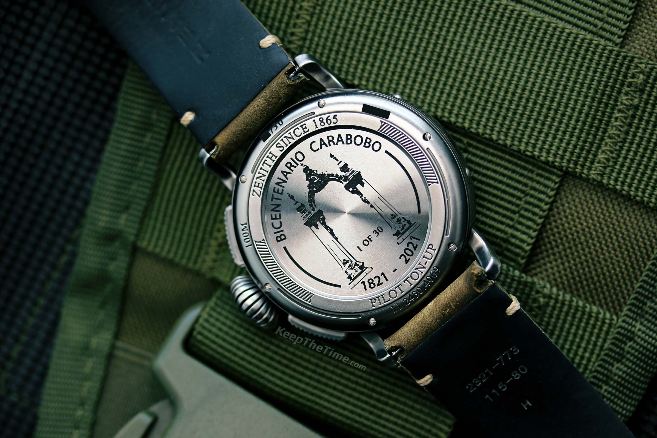 ミカド Zenith Type 20 Pilot Chronograph Limited Edition - KeepTheTime Watches