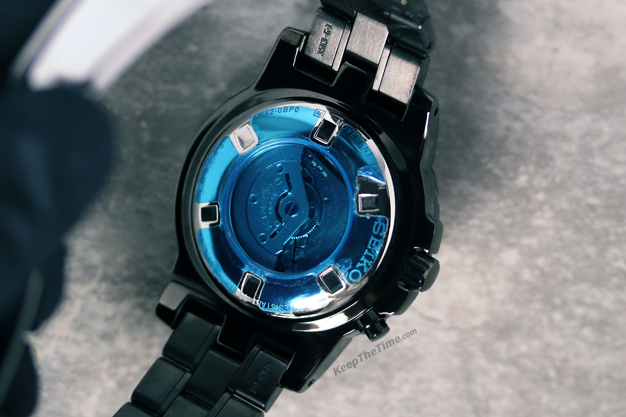 Seiko Kinetic 100M Diver “Coke” Bezel SKA389 - KeepTheTime Watches