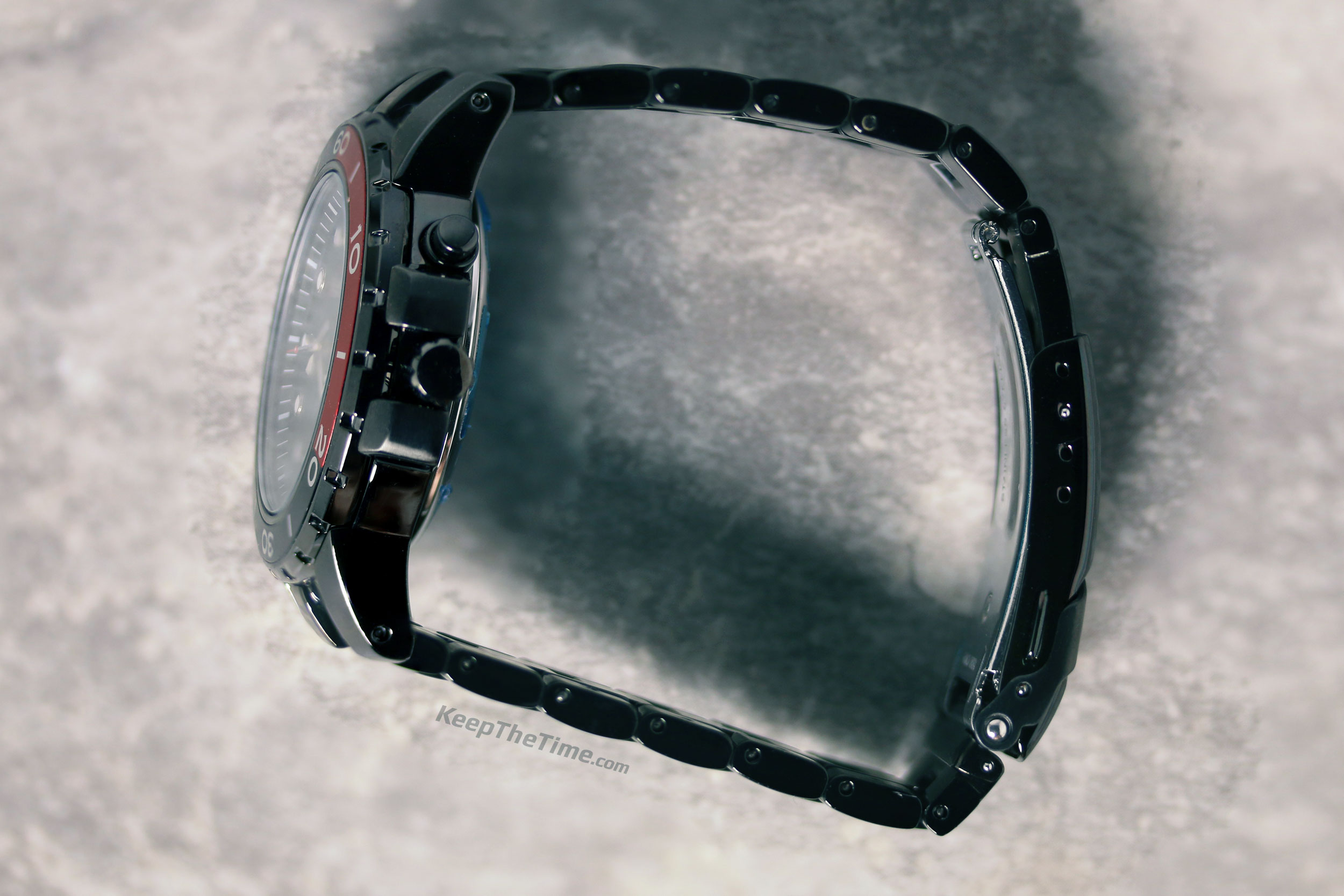 Seiko Kinetic 100M Diver “Coke” Bezel SKA389 - KeepTheTime Watches