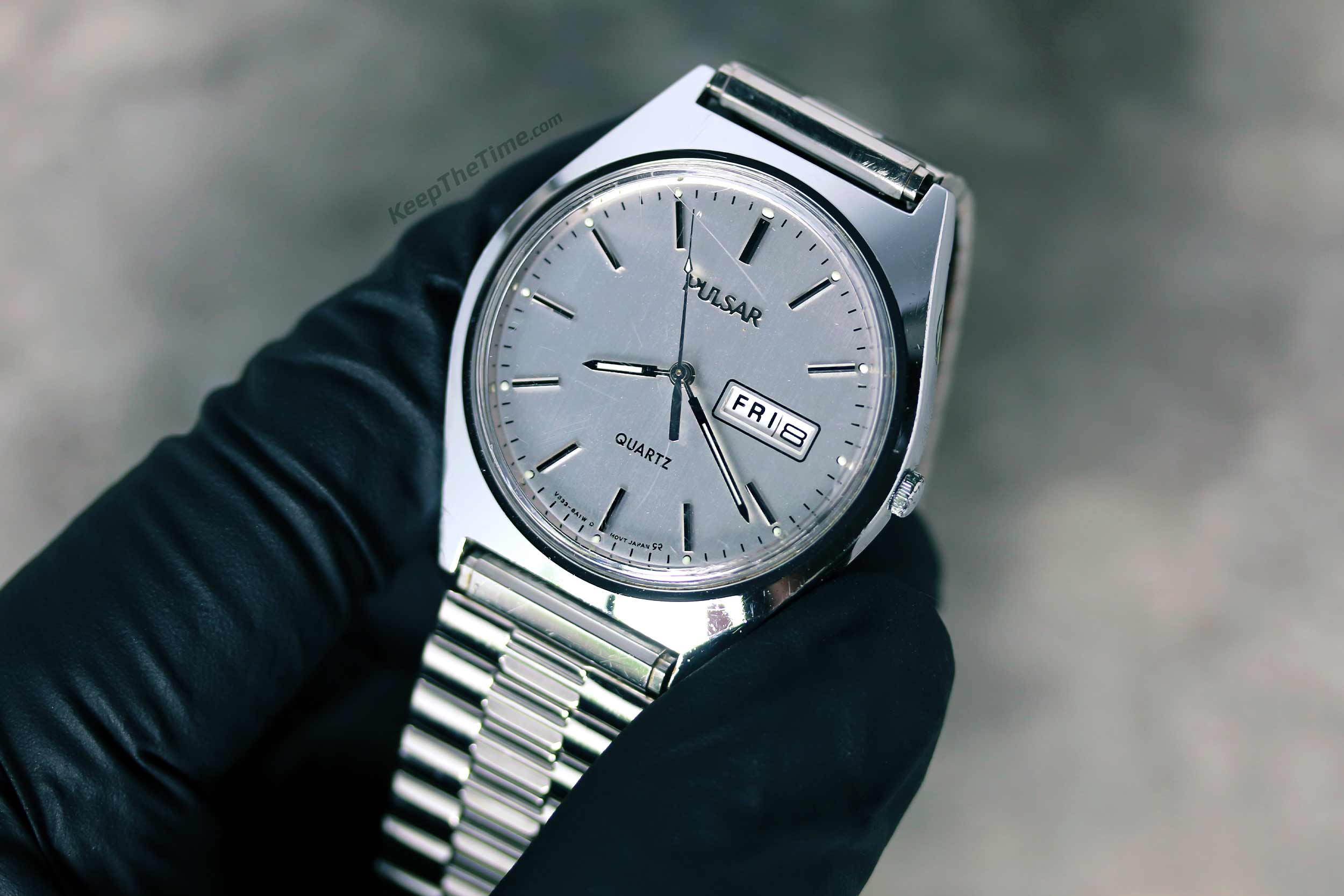 Pulsar Vintage Quartz Day-Date V533 - KeepTheTime Watches