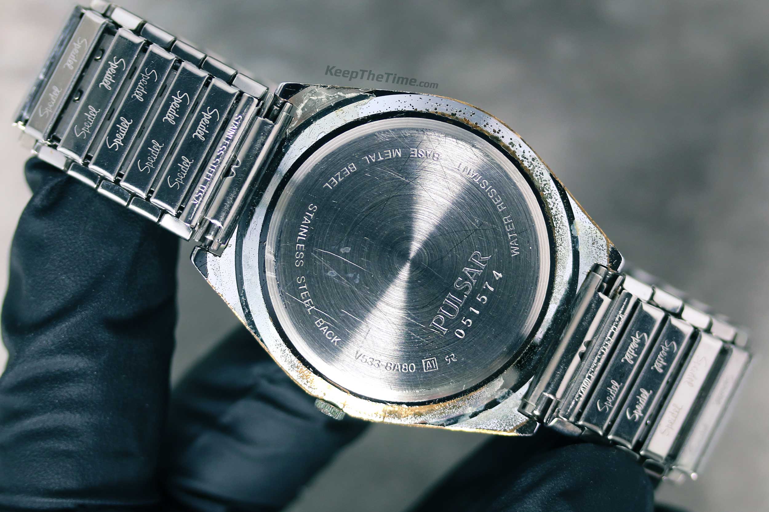 Pulsar Vintage Quartz Day-Date V533 - KeepTheTime Watches
