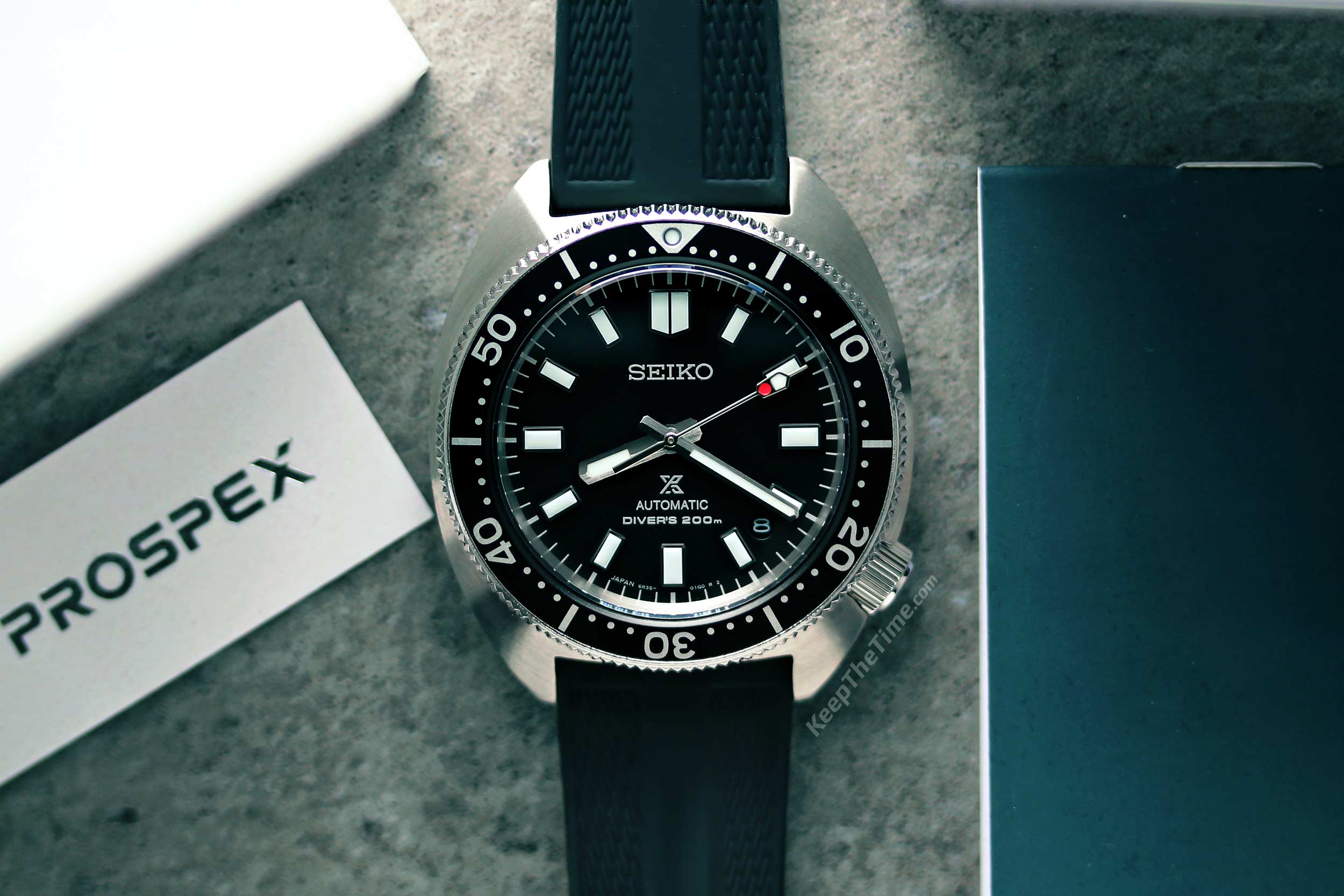 Seiko Luxe SPB317 Slim Turtle Diver - KeepTheTime Watches