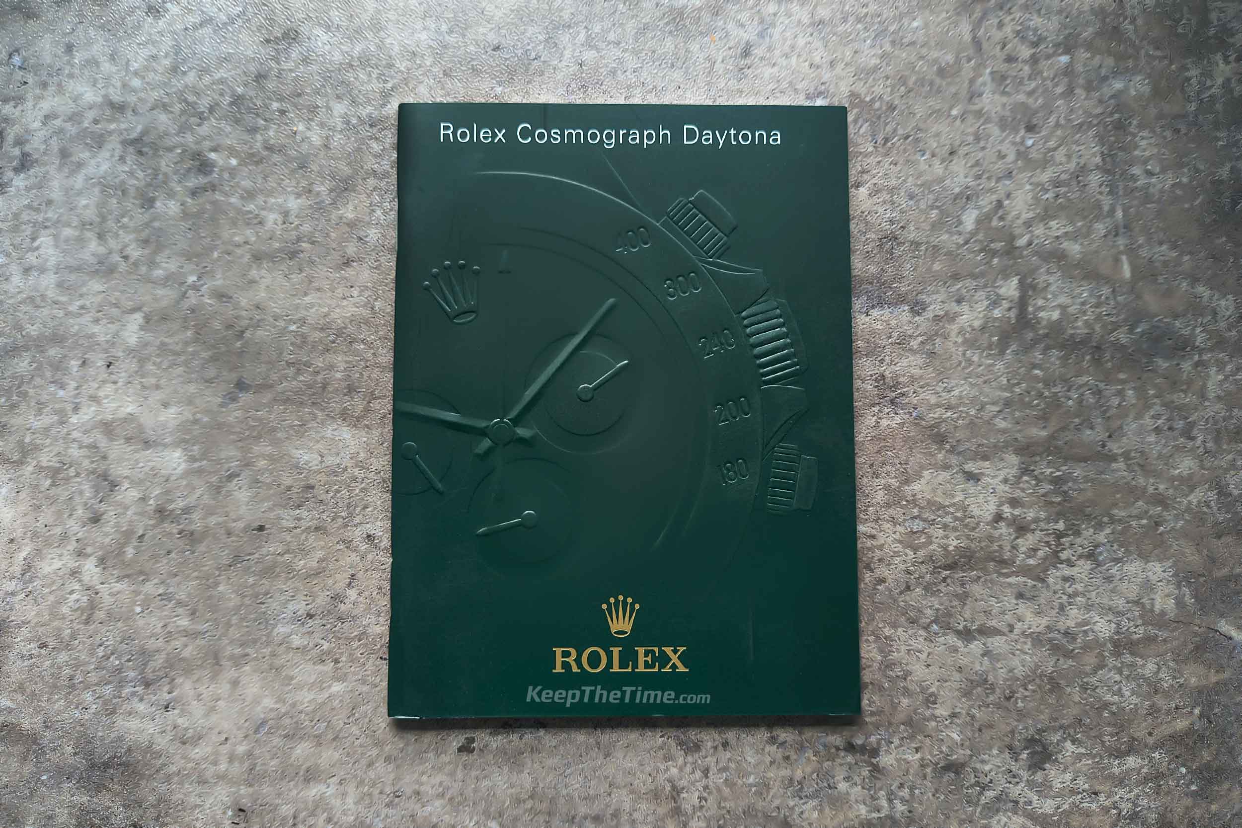 Rolex Cosmograph Daytona Booklet Set